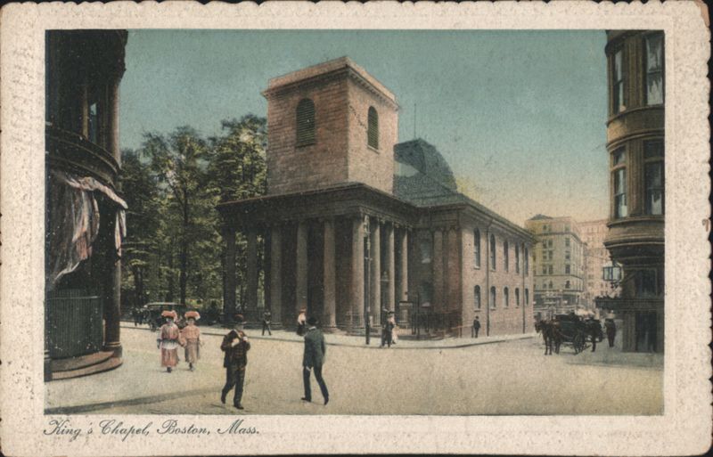 King's Chapel, Boston, Mass. Massachusetts