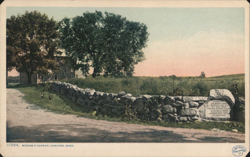 Meriam's Corner, Concord, MA Massachusetts
