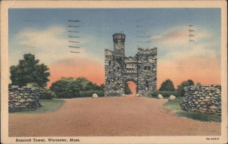Bancroft Tower, Worcester, Mass. Massachusetts