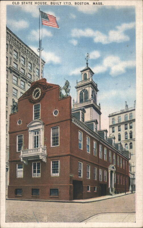 Old State House, Built 1713, Boston, MA Massachusetts