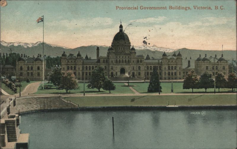 Provincial Government Buildings, Victoria, B.C. BC Canada