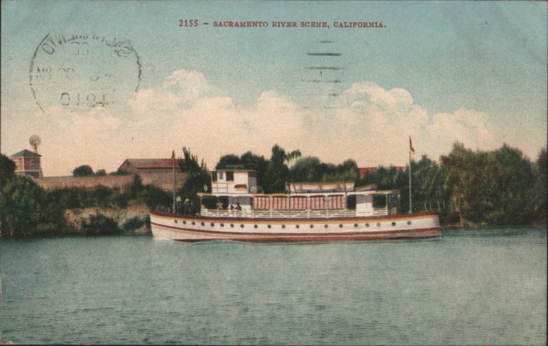 Sacramento River Scene, California