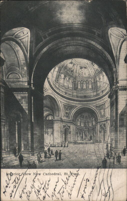 Interior View, New Cathedral, St. Paul Minnesota