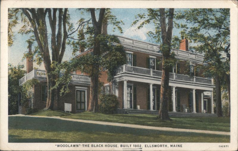 Woodlawn The Black House, Ellsworth, Maine
