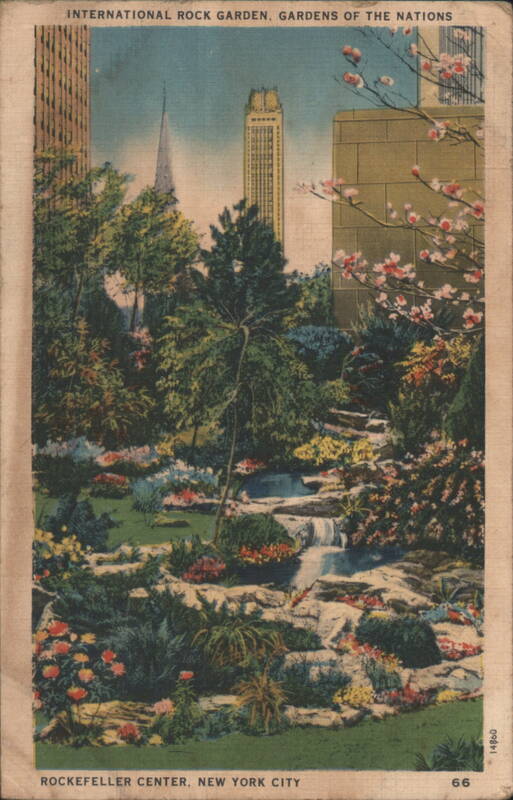 International Rock Garden, Rockefeller Center, New York City