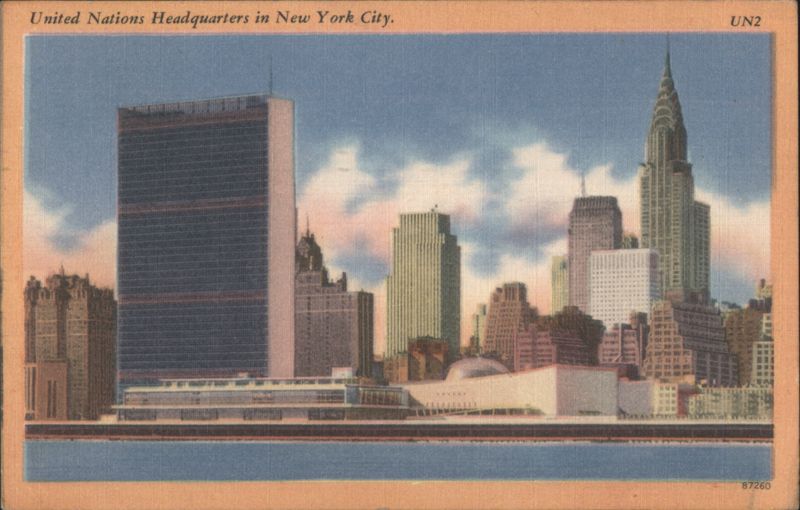 United Nations Headquarters in New York City.