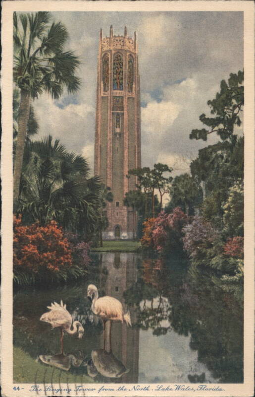 The Singing Tower from the North, Lake Wales, Florida