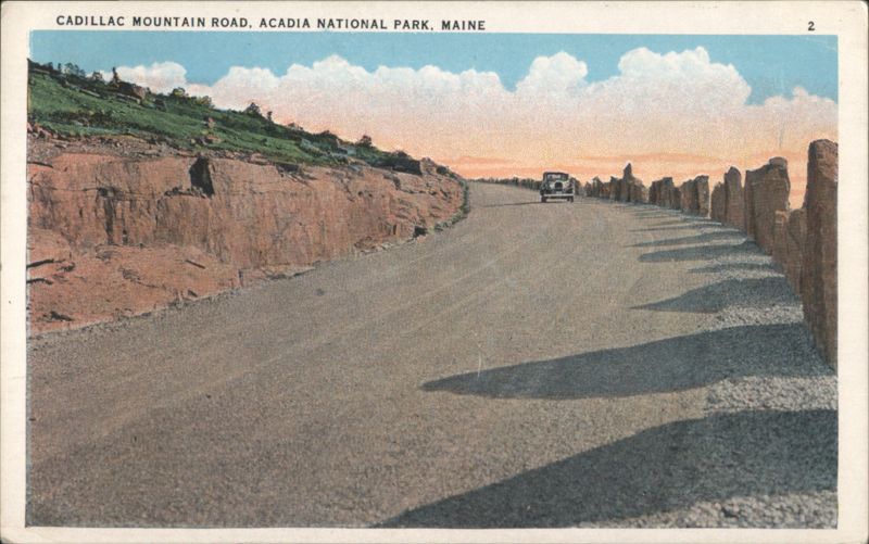 Cadillac Mountain Road, Acadia National Park, Maine