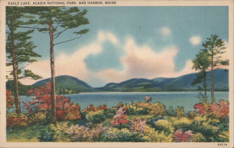 Eagle Lake, Acadia National Park, Bar Harbor, Maine