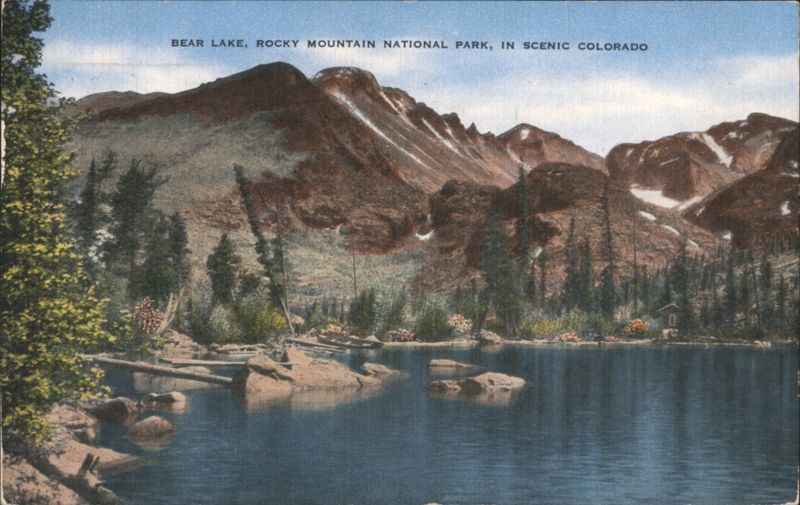 Bear Lake, Rocky Mountain National Park, Scenic Colorado