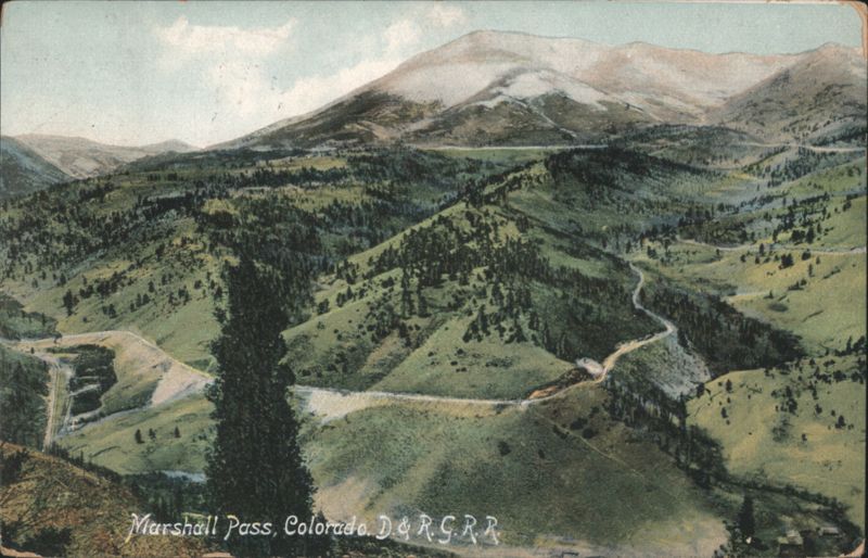Marshall Pass, Colorado, D.&R.G.R.R.