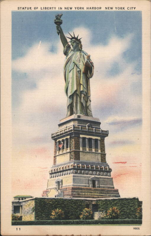 Statue of Liberty in New York Harbor, New York City