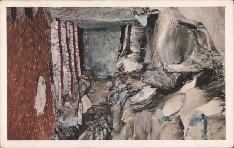 Bridal Altar in the Balcony of Titan's Temple, Howe Caverns Cobleskill New York