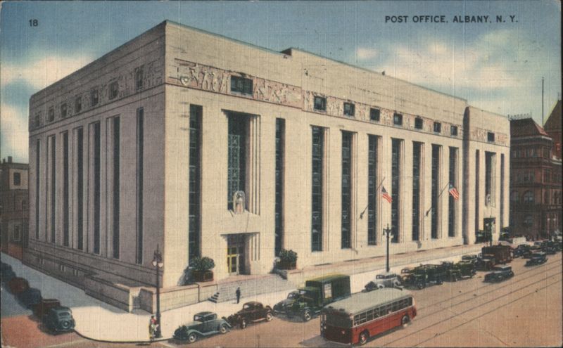 Post Office, Albany, N.Y. New York