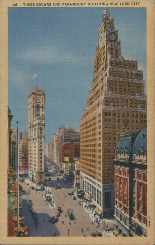 Times Square and Paramount Building, New York City