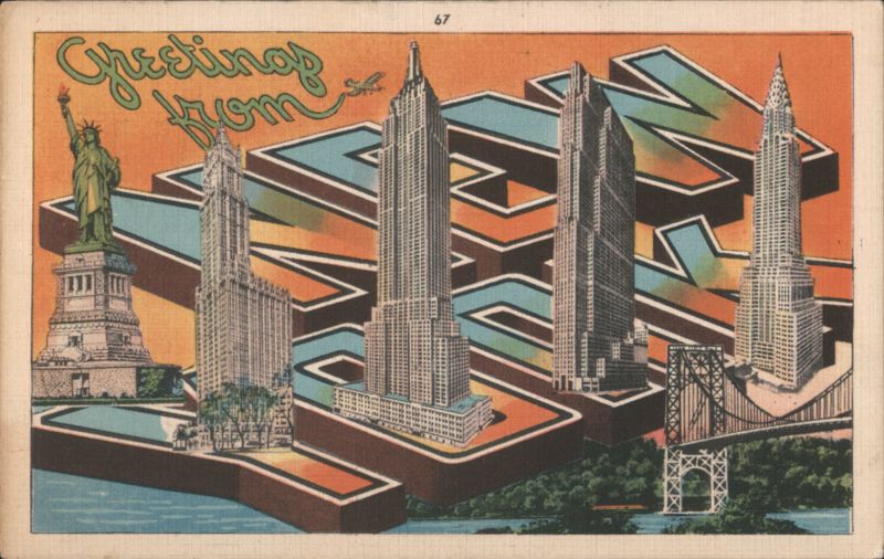 Greetings from New York City Landmarks