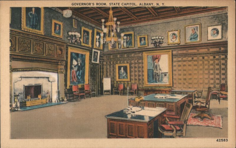 Governor's Room, State Capitol, Albany, N. Y. New York
