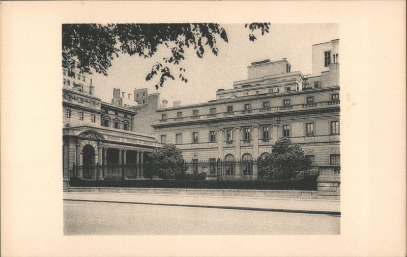 Exterior of The Frick Collection New York