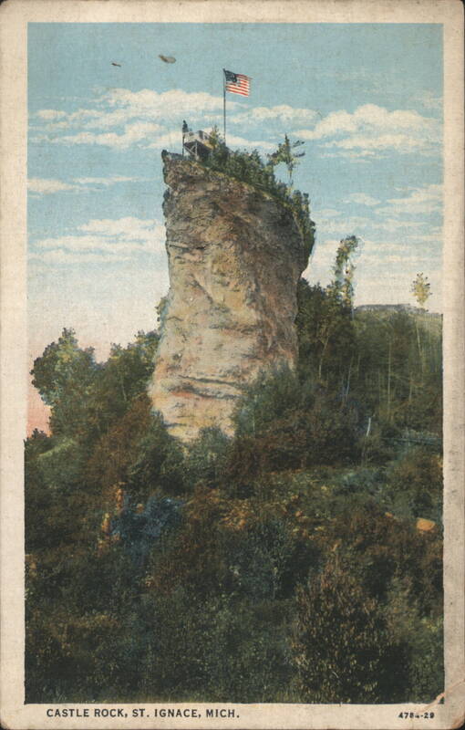 Castle Rock, St. Ignace, MI Saint Ignace Michigan
