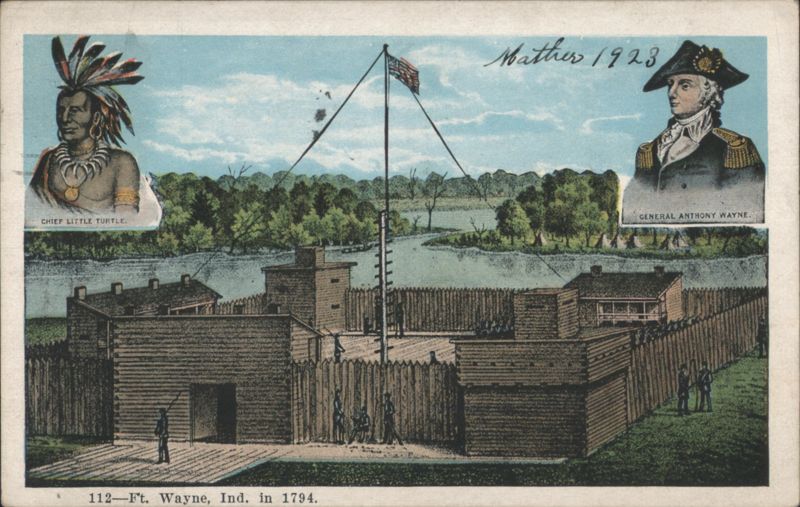 Ft. Wayne, Ind. in 1794 Fort Wayne Indiana