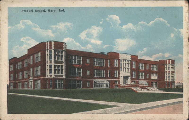 Froebel School, Gary, Ind. Indiana Daugherty