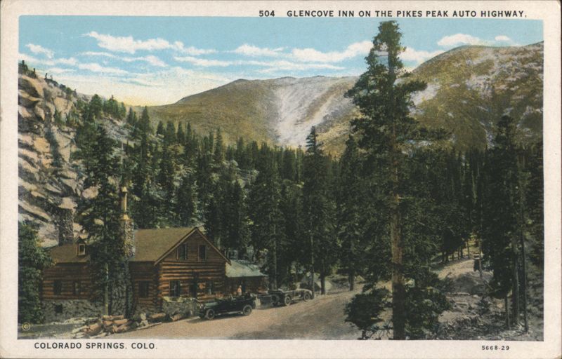 Glencove Inn on the Pikes Peak Auto Highway Colorado Springs