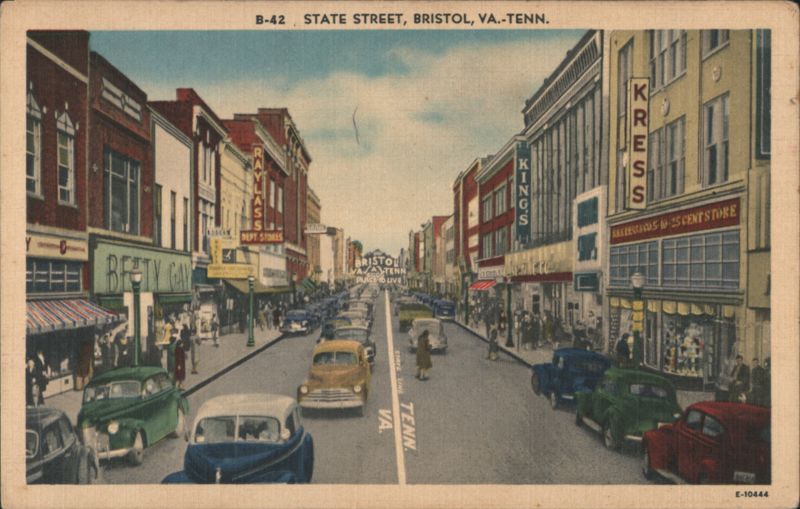 State Street, Bristol, VA & TN Virginia