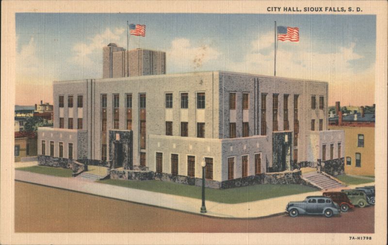 City Hall, Sioux Falls, S. D. South Dakota
