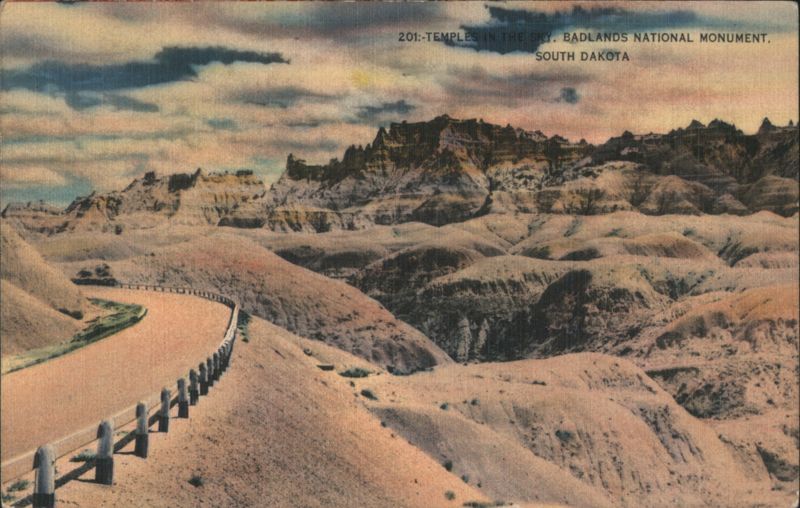 Temples in the Sky, Badlands National Monument, South Dakota