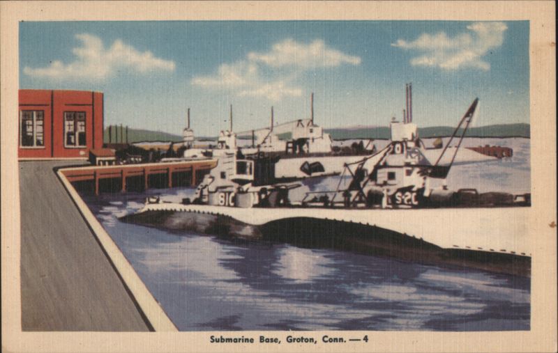 Submarine Base, Groton, Conn. Connecticut