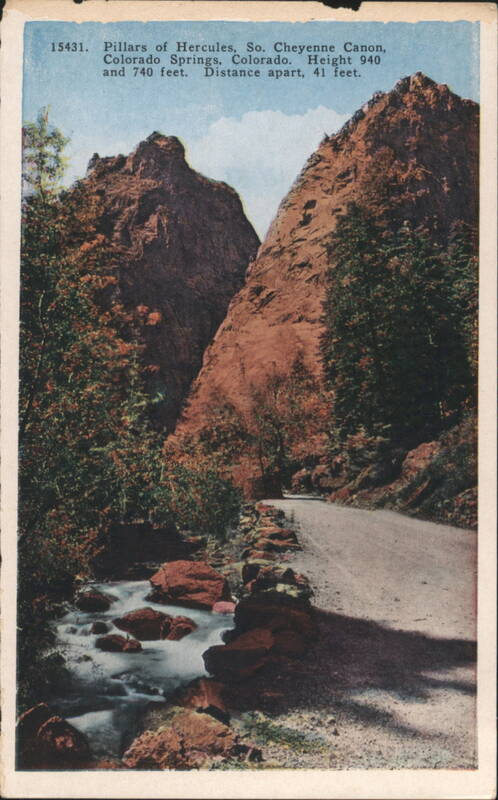 Pillars of Hercules, So. Cheyenne Canon, Colorado Springs