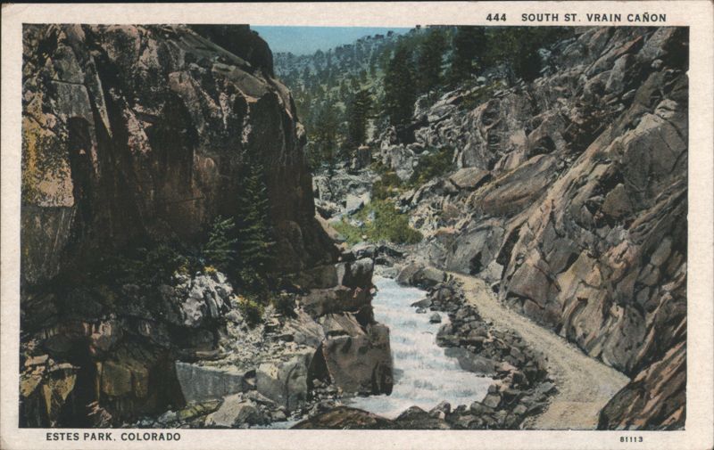 South St. Vrain Cañon, Estes Park, Colorado