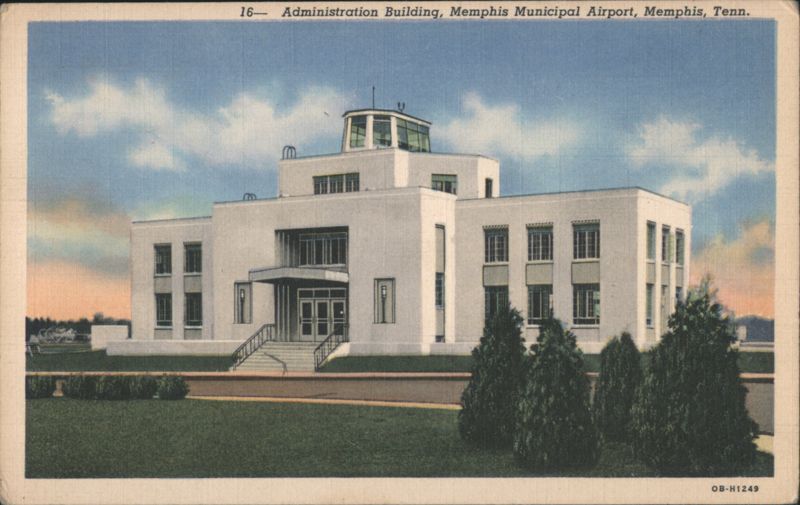 Administration Building, Memphis Municipal Airport Tennessee