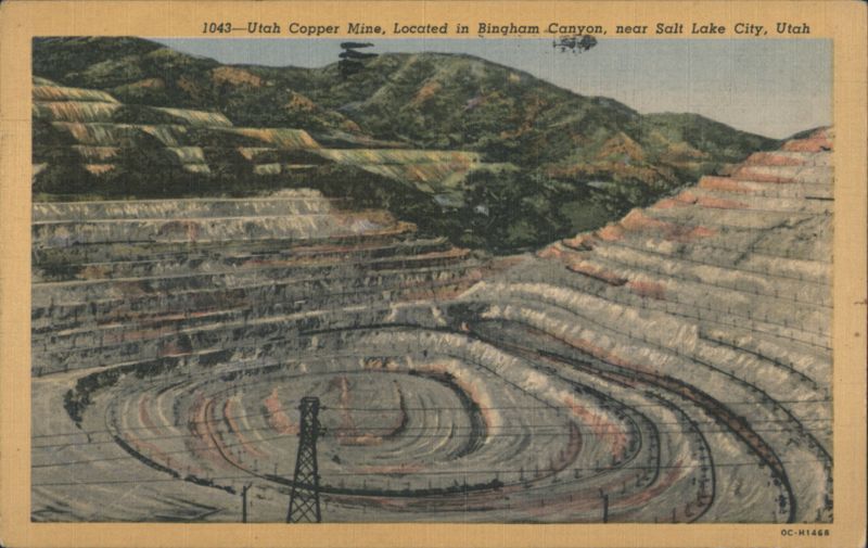 Utah Copper Mine, Bingham Canyon