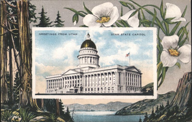 Utah State Capitol, Greetings from Utah