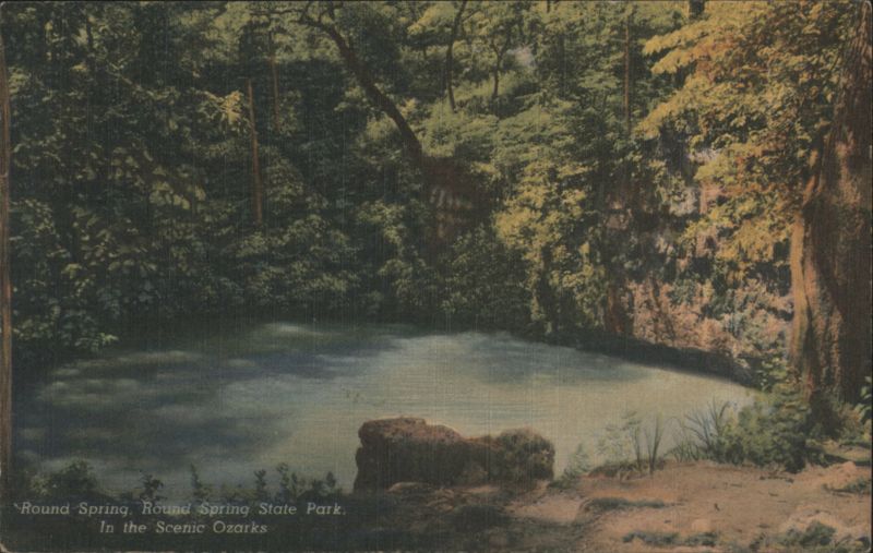 Round Spring, Round Spring State Park, Missouri Shannon County