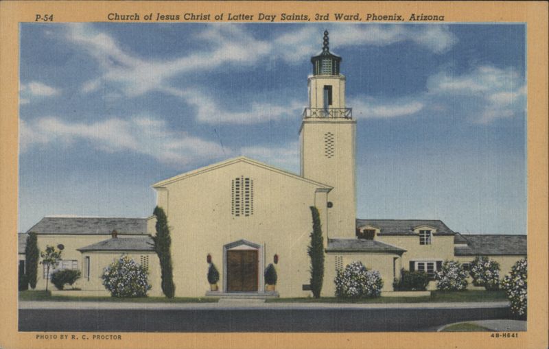 Church of Jesus Christ of Latter Day Saints, 3rd Ward Phoenix Arizona