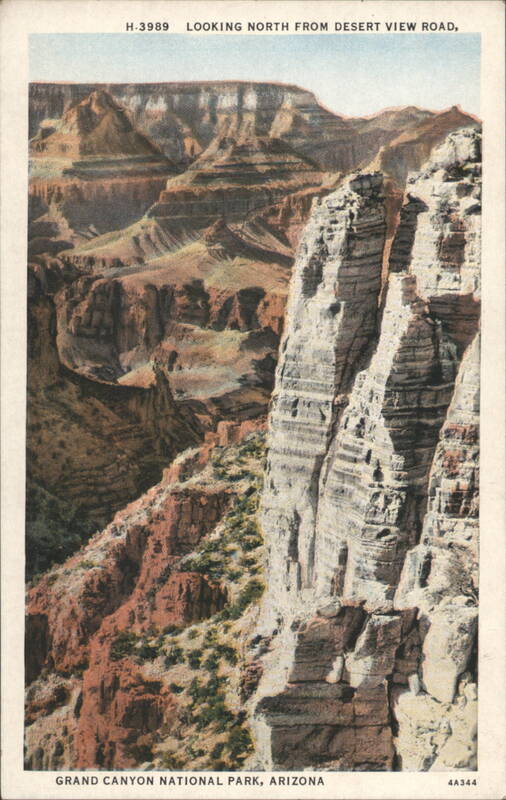 Looking North from Desert View Road, Grand Canyon National Park Arizona