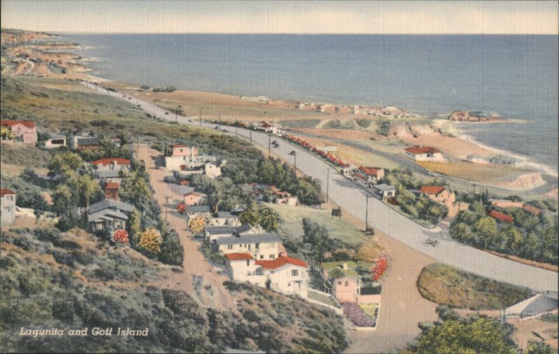 Lagunita and Goff Island Laguna Beach California