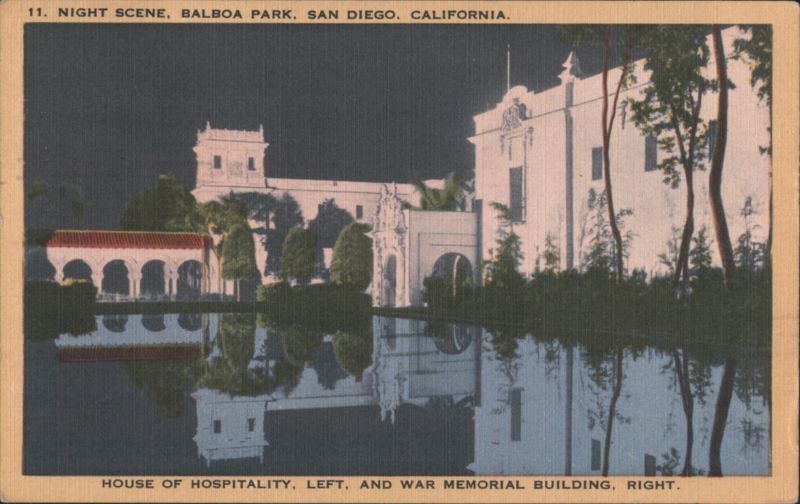 House of Hospitality & War Memorial Building, Balboa Park San Diego California
