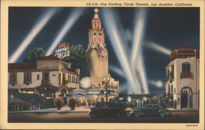 Fox Carthay Circle Theatre, Los Angeles, California