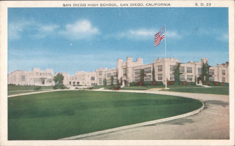 San Diego High School, San Diego, California