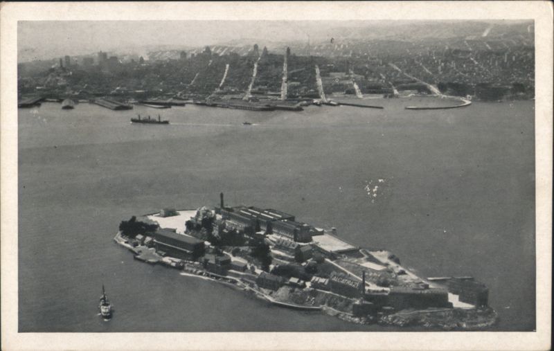 Alcatraz Island, San Francisco Bay California