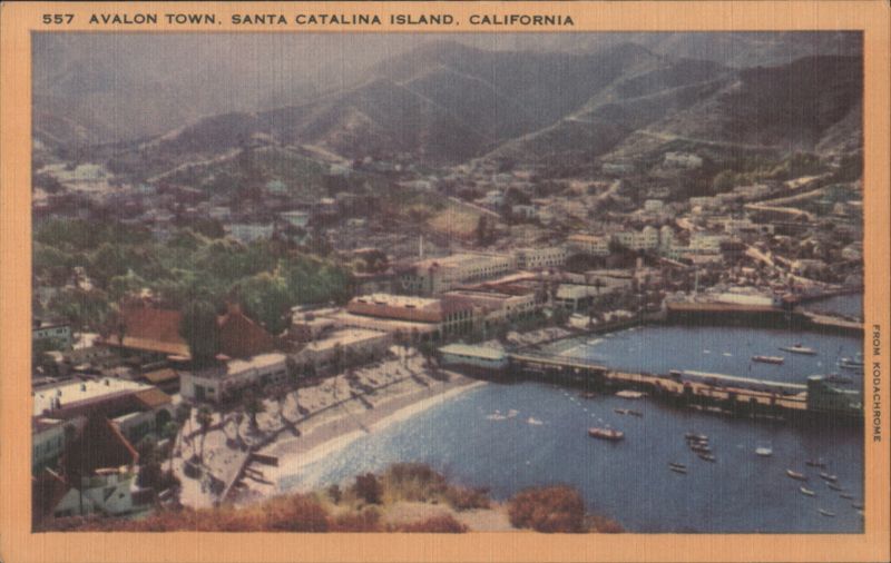 Avalon Town, Santa Catalina Island, California