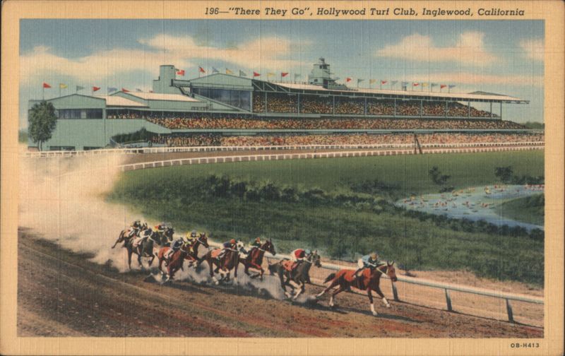 There They Go, Hollywood Turf Club, Inglewood, California