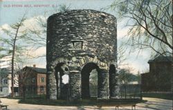 Old Stone Mill, Newport, RI Postcard