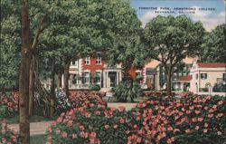 Forsythe Park, Armstrong College Postcard
