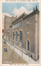 Roxy Theatre and Manger Hotel, 50th St. Postcard