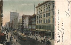 Twenty-Third Street Shopping District, New York Postcard