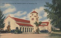 Church by the Sea, Madeira Beach, St. Petersburg, Fla. Postcard
